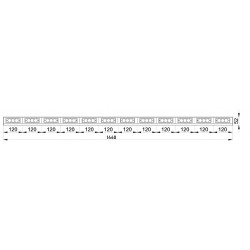 Rampa lumini led dirijare trafic si semnalizare rutiera - 12 Module LED a cate 3 LED-uri fiecare Rampa lumini led dirijare trafic si semnalizare rutiera - 12 Module LED a cate 3 LED-uri fiecare